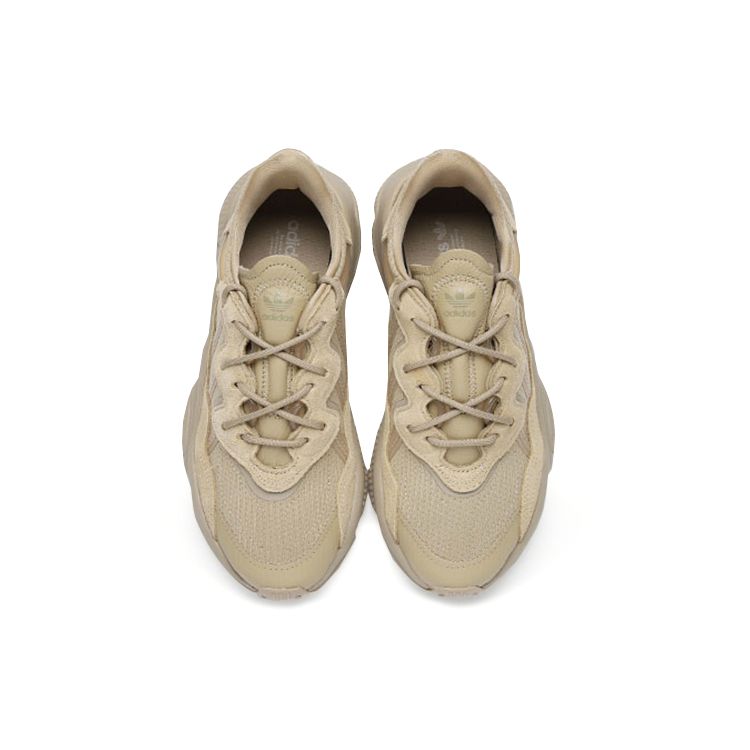 Adidas Originals Ozweego Fabric Sports Shock Absorbing Non-Slip Durable Low-Top Lifestyle Shoes Men Sneaker Brown FZ2656