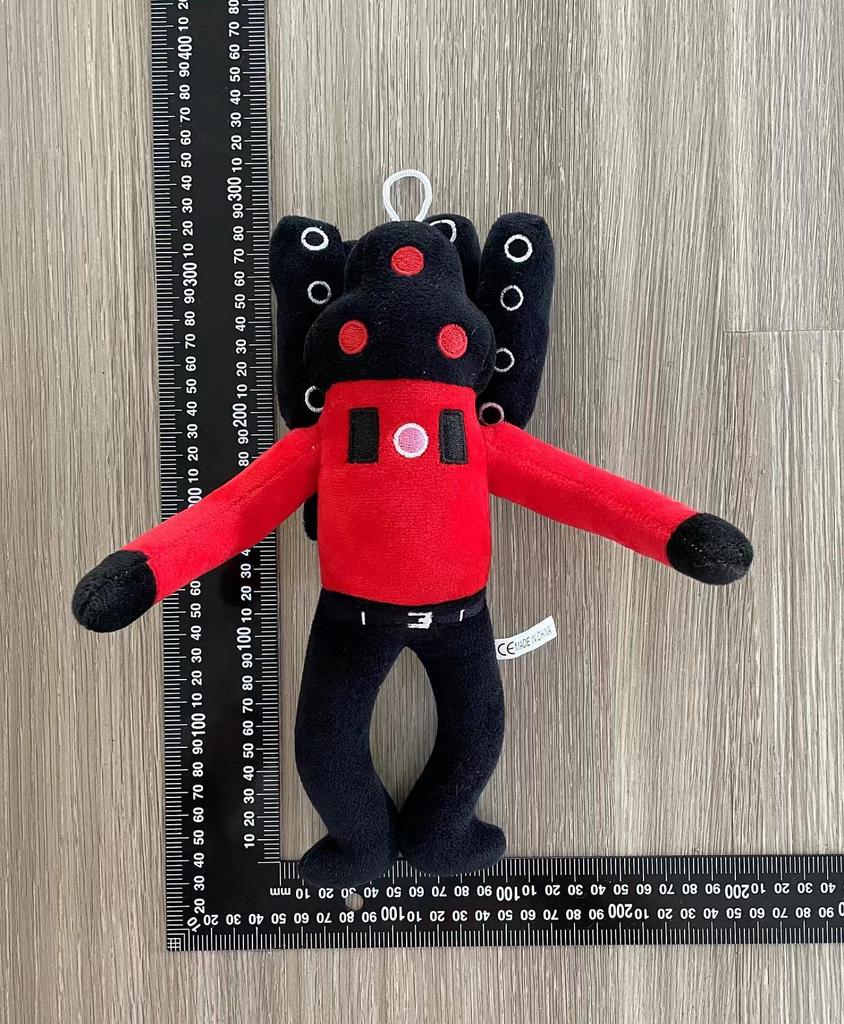 Skibidi Toilet Man Vs. Monitor Man Doll Plush Toy