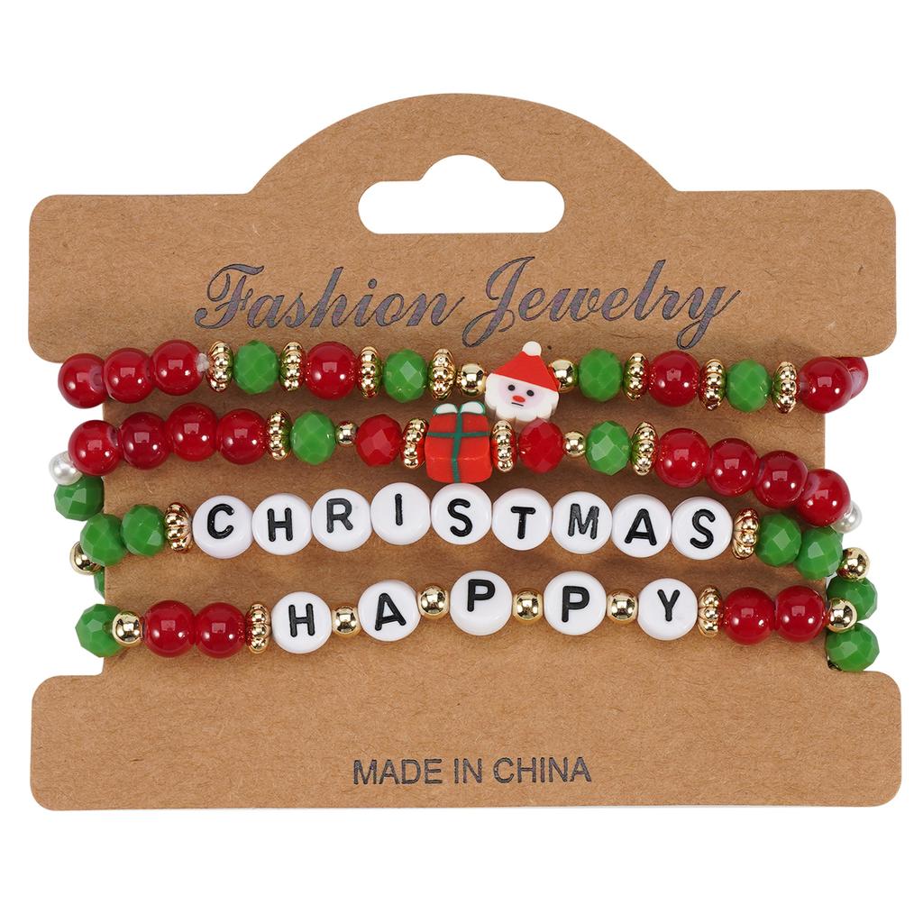 JYL TS Bracelet Bohemian Cute  Strawberry Beads Sparks Sweetness