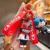 Anime-Charakter-Sammlerstücke Serie Chainsaw Man Hanam Schlüsselanhänger Puppen-Schlüsselanhänger für Tasche Anhänger Schlüsselhalter Kindergeburtstagsgeschenk