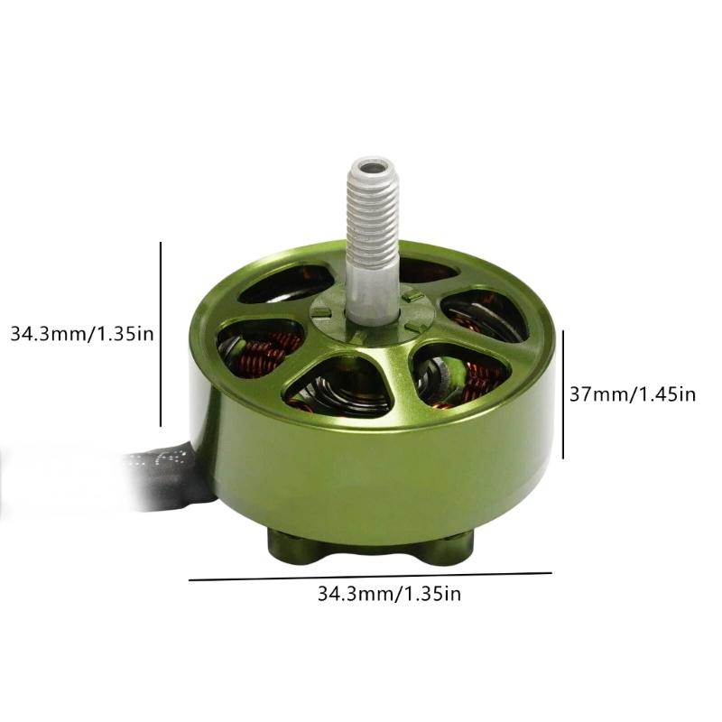 2/4Pcs Lightweight M2807 1300KV Brushless Motor 3-6S for FPV Freestyle 7inch Long Distance Drones Replacement Part
