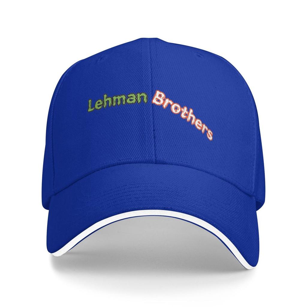 Unisex Baseball Hats Lehman Brothers Logo Outdoor Streetwear Summer Sports Baseball Caps Hip Hop Cap Casquette Hats