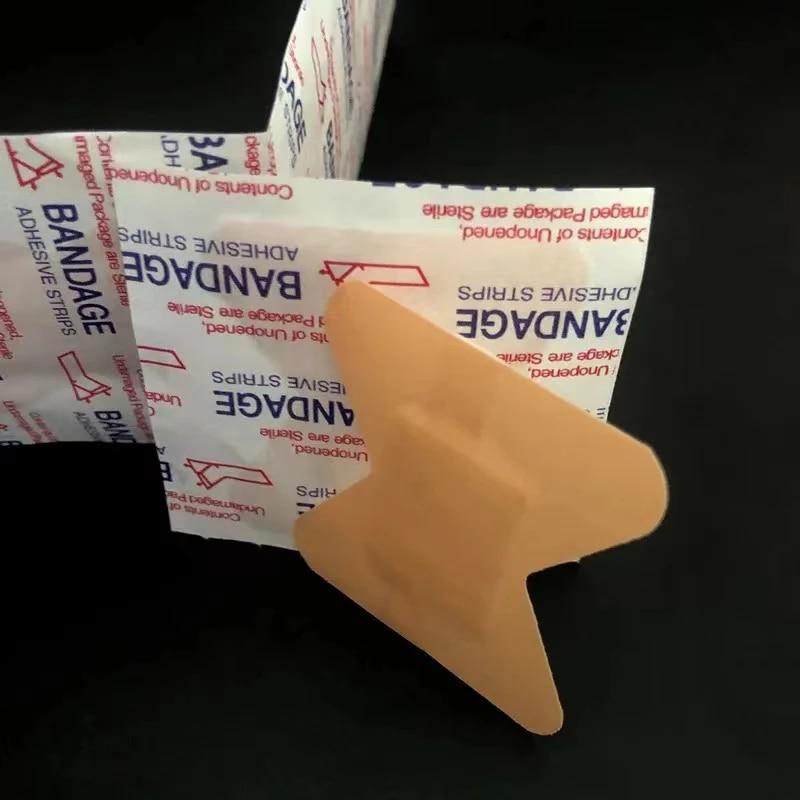 50 vnt. Piršto vandeniui atsparus tvarstis kvėpuojantis pleistras pirmoji pagalba žaizdos tvarstis medicininė lipni juosta žaizdos pleistras avariniai pleistrai