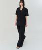 THEFRHT Three-Pintuck Summer Wool Pants (Black)