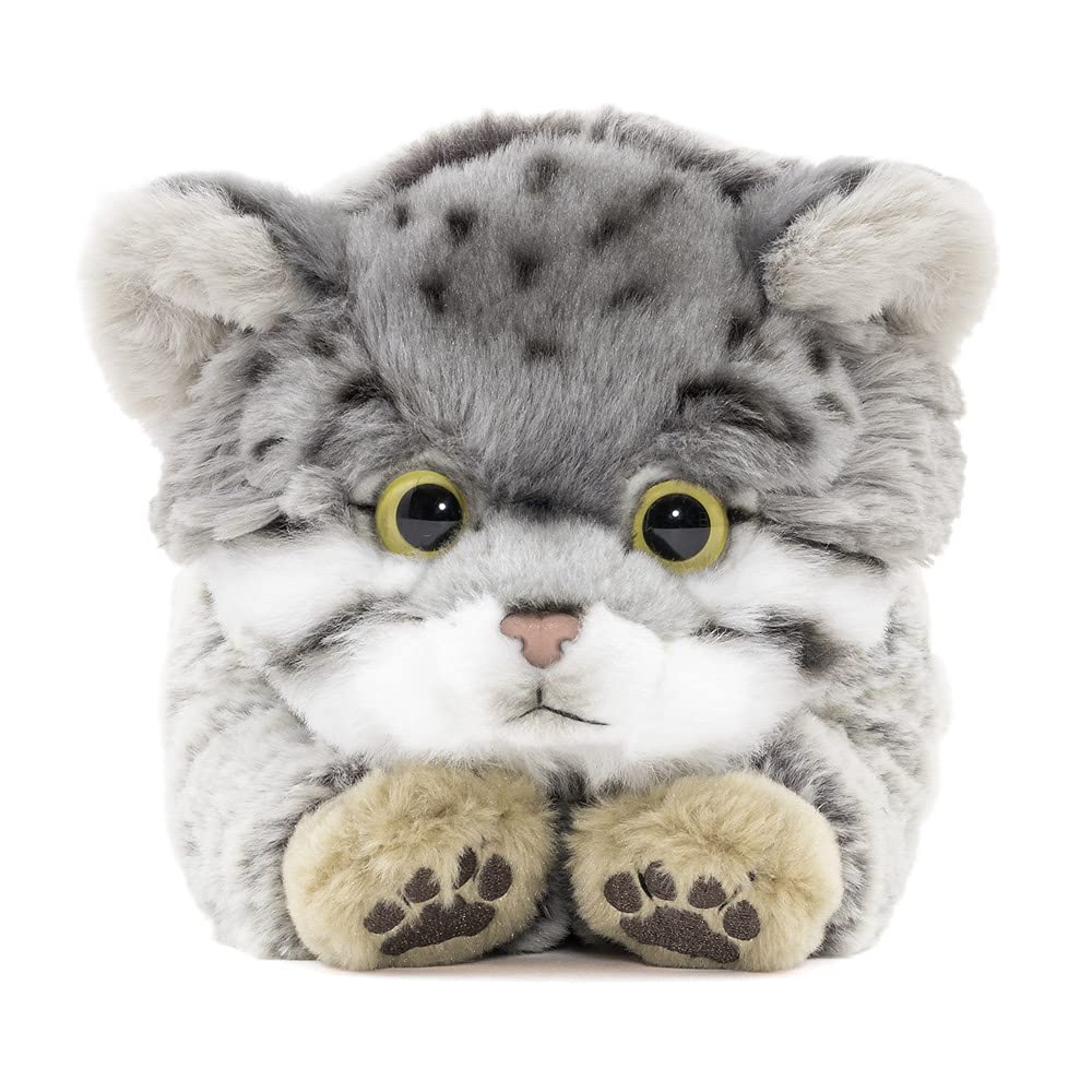 Calorata Pallas's Cat Plush Toy (Large/Reclining Series/Soft Touch) Realistic Animal Toy Doll Gift Present Birthday (Twice Tested) / Christmas Present