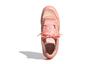 Adidas Originals FORUM Satin Low J Anti kick Low top Skateboard Shoes Coral Powder Teenagers FY8823