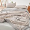 Manyaju Breathable Undyed Cotton Summer Comforter