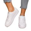 Fashion Ladies Shoes 2025 Brand Lace-up Women's Vulcanize Shoes Fashion Embroidery Outdoor Slip-Resistant Casual Versatile Sneakers