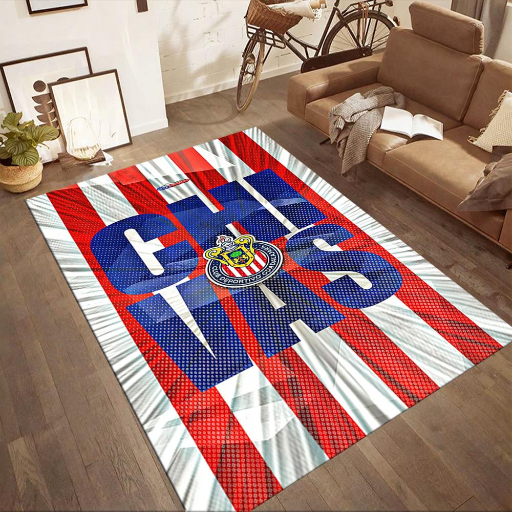 Atletico Madrid Floor Rug Office Rug Suitable For Decorate Room Balcony Foyer Hallway Antislip Carpet Anime Office Decor