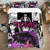 Duvet Covers Bedding Set Double Size Tomie Bed Linen Sets Fashion Quilt Cover Set Pillowcase Art Comforter Queen Home Textile026