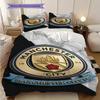Manchester Legacy Three-piece set (1 * duvet cover + 2 * pillowcase, without core) 2DFlat Soft and comfortable Duvet cover and pillowcase Bedding set