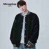 MMOPTOP Men's Suede Embroidered Baseball Jacket