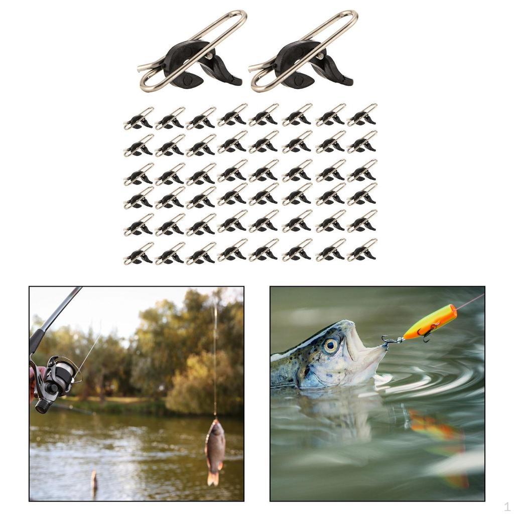 5 Hookbait Release Clips for Fishing, Stainless Steel Bait