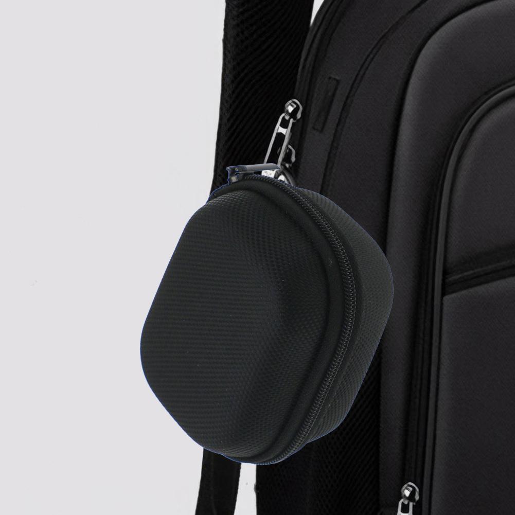 EVA Hard Case Anti-scratch Travel Protective Case with Mesh Pocket & Carabiner Earbuds Bag for B&O Beoplay EX Wireless Earphones