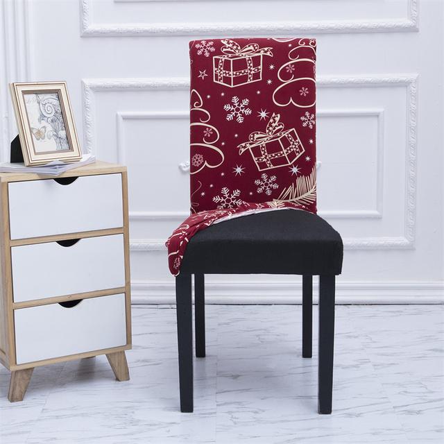 Geometry Chair Cover Flexible Stretch Spandex Chair Cover For Dining Room Restaurant Weddings Banquet Hotel Elastic Chair Cover for Home