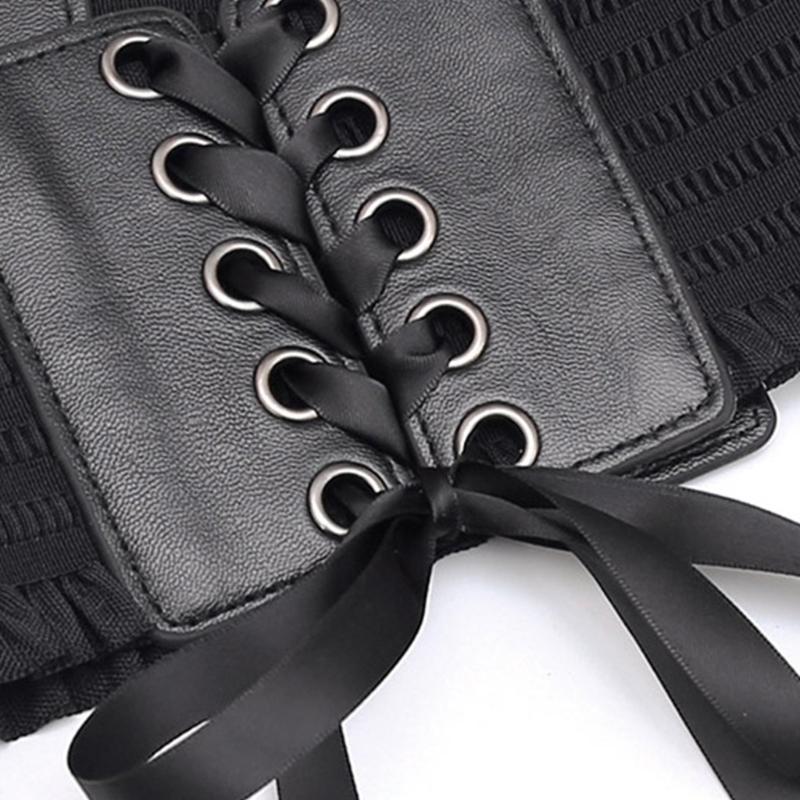 Women Girls Vintage Style Costume Waist Belt Body Shaper Steampunk Sexy Waist Bands Waist Decoration Daily Accessory