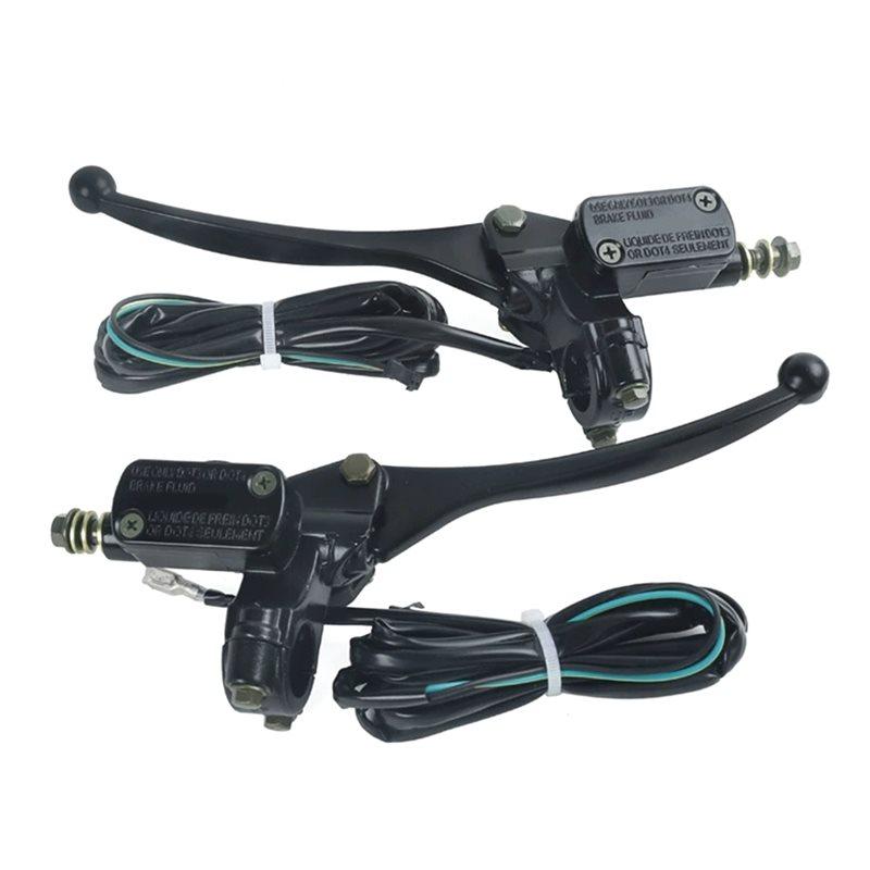 Portable Front Or Rear Brake Upper Pump With Brake Broken Wire Brake Upper Pump For Citycoco Electric Scooter Accessories