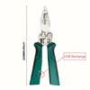 9-in-1 Multifunctional Wire Stripping Pliers with Voltage Tester, Wire Stripper/Cutter/Crimper Tool for Electrical Maintenance