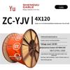 Shengyu ZC-YJV Flame Retardant Pure Copper Multi-Core Charging Cable, 4 or 5 cores, 4-10 Sq.mm