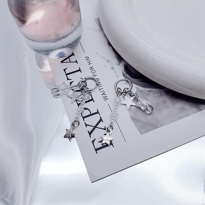 

Новые нерегулярные серьги с пентаграммой Y2K, женские милые и крутые модные серьги