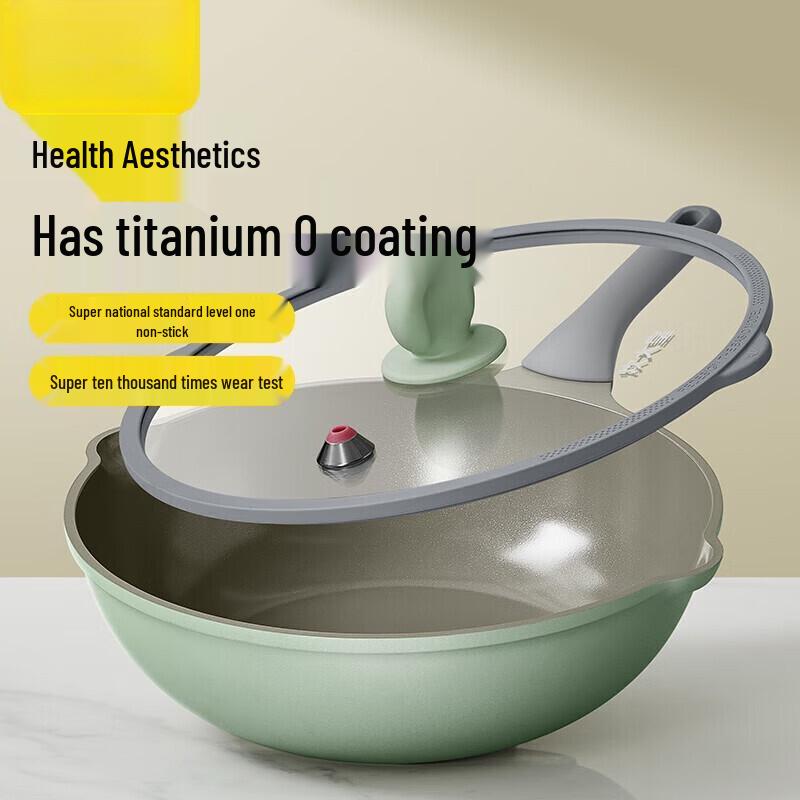 COOKER KING 30cm Titanium Ceramic Non-stick Wok