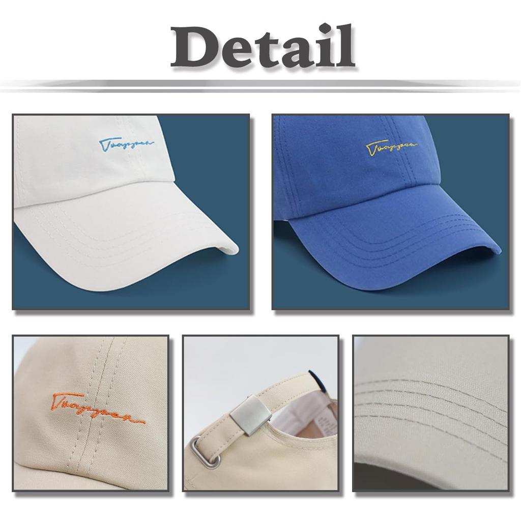 English CZ263 [White Fang] Hat, Cap, Bicolor, Letters, Casual, Stylish, Outdoor, Men's, Women's, (Beige)