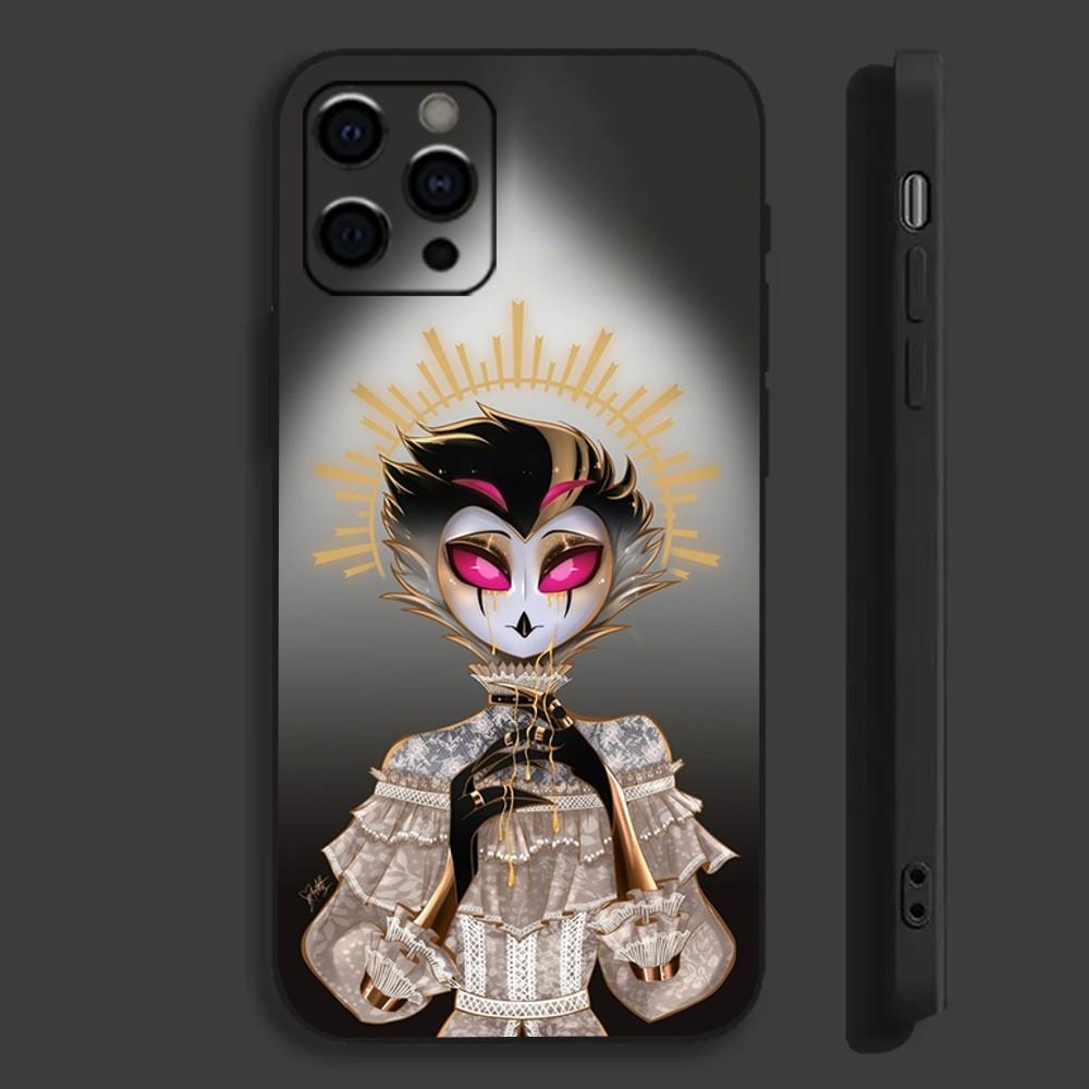 H-Helluva Boss Phone Case For Apple iPhone 15,14,13,12,11,Pro,X,XS,Max,XR,Plus,Mini Soft Black Cover iPhone14Plus