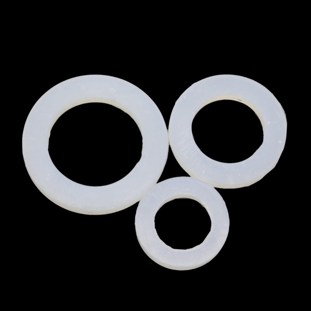 10 Pcs 1/2" 3/4" 1" Silicone Gaskets Garden Water Connectors Seal Rings Garden Hose Faucet O-Ring Leakproof Sealing Rings