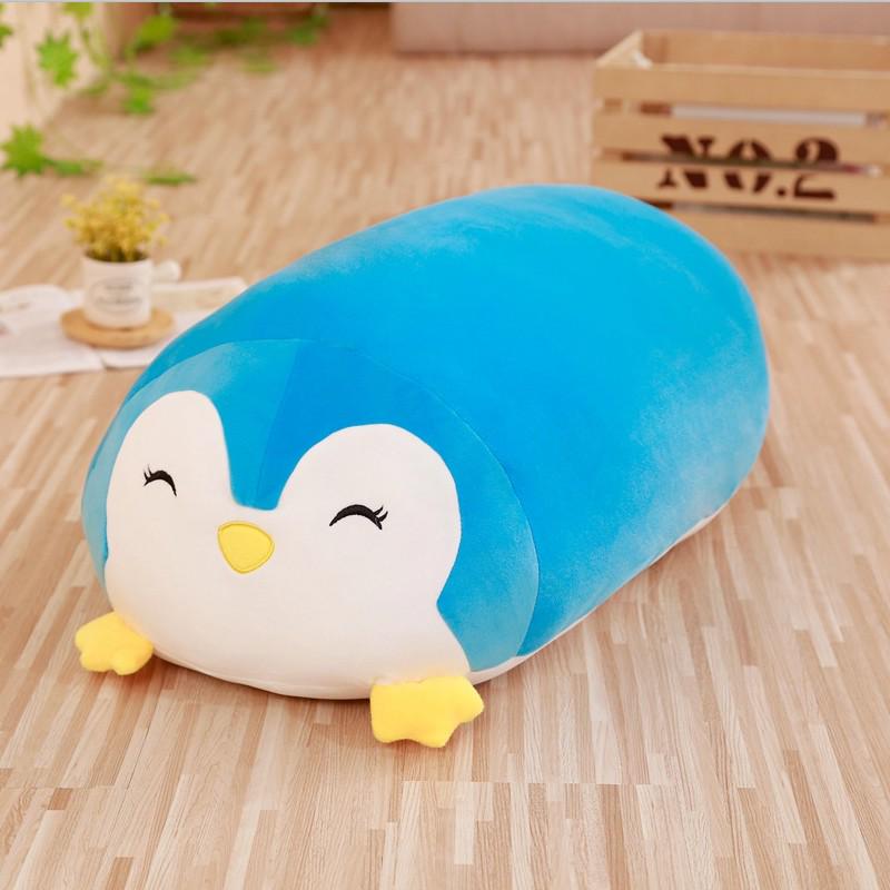 Soft Animal Cartoon Pillow Cushion Cute Fat Dog Cat Penguin Pig Frog Plush Toy Stuffed Lovely Kids Birthyday Gift
