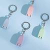 1pc Finger Nail Cutter with Travel Keychain Mini Folding Nail Cutter Stainless Steel Portable Nail Clippers with Nail Files