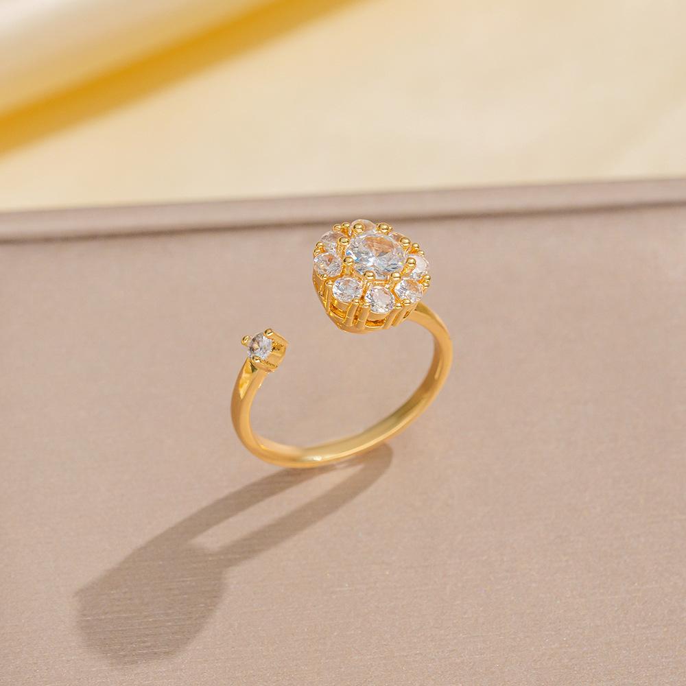 2025 Hot Sale Lucky Stainless Steel Titanium Jewelry Set with Zircon Necklace Earrings Ring for Women for Gift