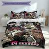 3pcs Custom Name JoJo's Bizarre Adventure Set,Includes 1 Duvet Cover and 2 Pillowcases,All-season Bedroom Decor