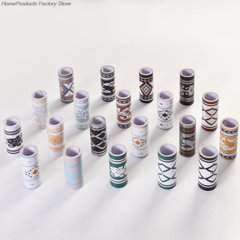 10M PVC Wodoodporna Talia Linia Samoprzylepna Cokół Talia Linia Tapeta Dekoracja Salonu Winylowa Granica Ścienna Naklejki Ścienne