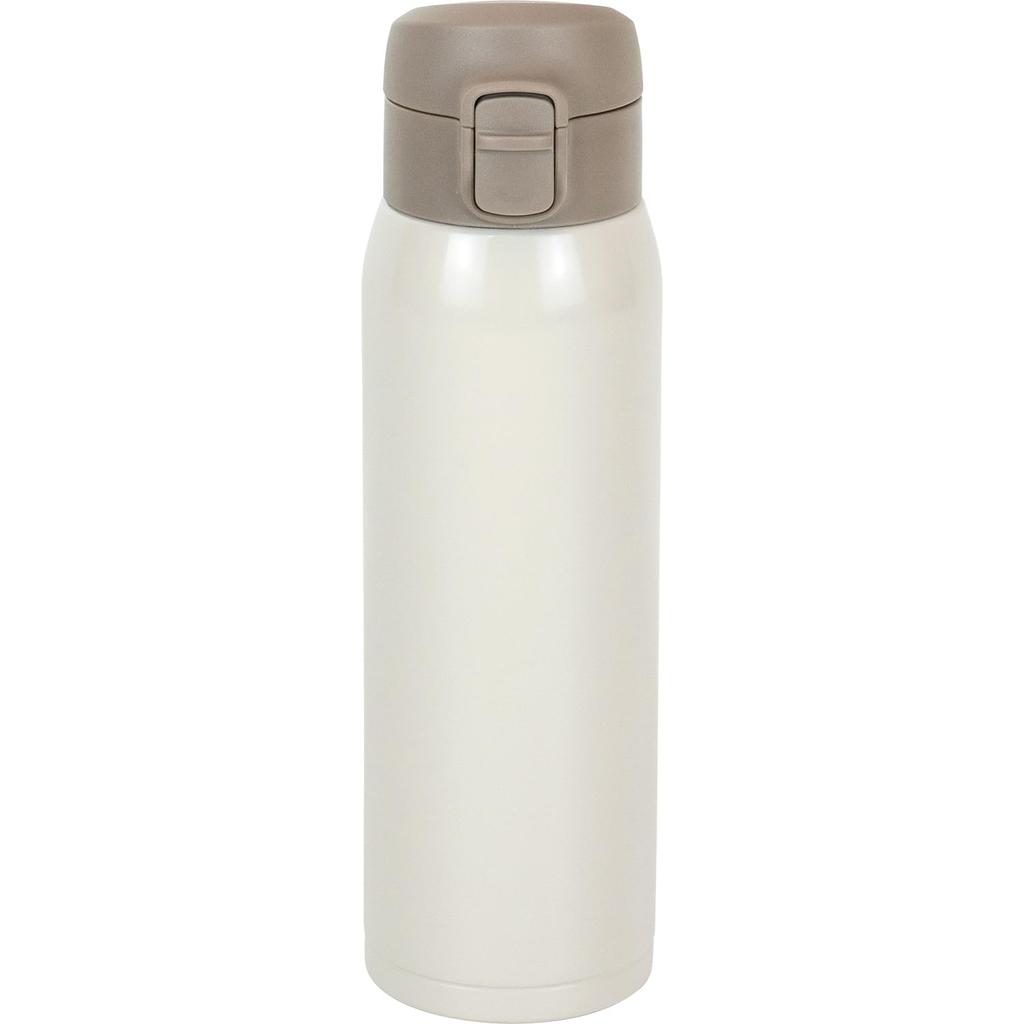 Wahei Freiz One-Touch Cap Mug Bottle, 500ml, White, RH-1674