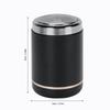 Beard Trimmer USB Rechargeable Travel Mini Electric Beard Trimmer Clipper for Beard Grooming Trimming Black