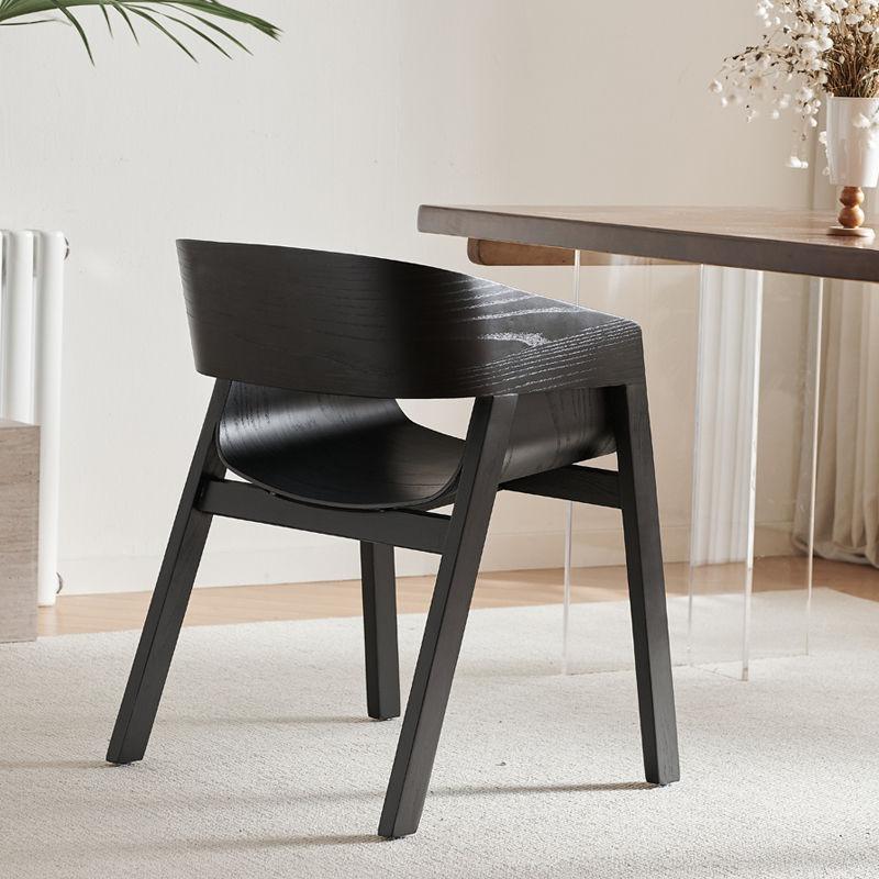 Nordic Dining Chairs Solid Wood Living Room Chairs Minimalist Portable Chair Creative Design Desk Chair Luxury Home Furniture