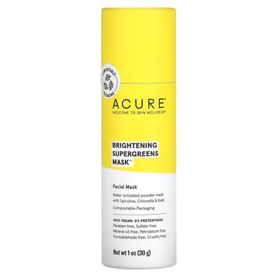 ACURE, Aufhellende Super Green Schönheitsmaske, 30g (1 Unze)