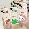 Cute 3D Ears Shy Cat Case for Xiaomi 15T 15 12T Redmi 15 15C Note 15 Pro 5G 4G POCO X7 X6 X5 X3 M3 M4 M6 F6 F7 Pro F8 Ultra