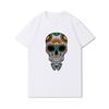 S-3XL 100 Fantasie Harajuku Grafica Estiva Bianca Magliette Donna Stampate Casual Maniche Corte Top Girocollo