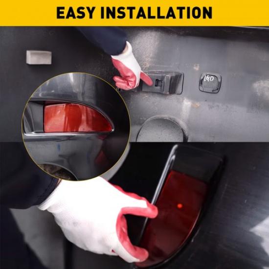 Left+Right Bumper Rear Reflector Light For Lexus IS250 IS350 2006-2011 2012 2013