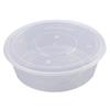 JingJingRS Disposable Round Takeout Container