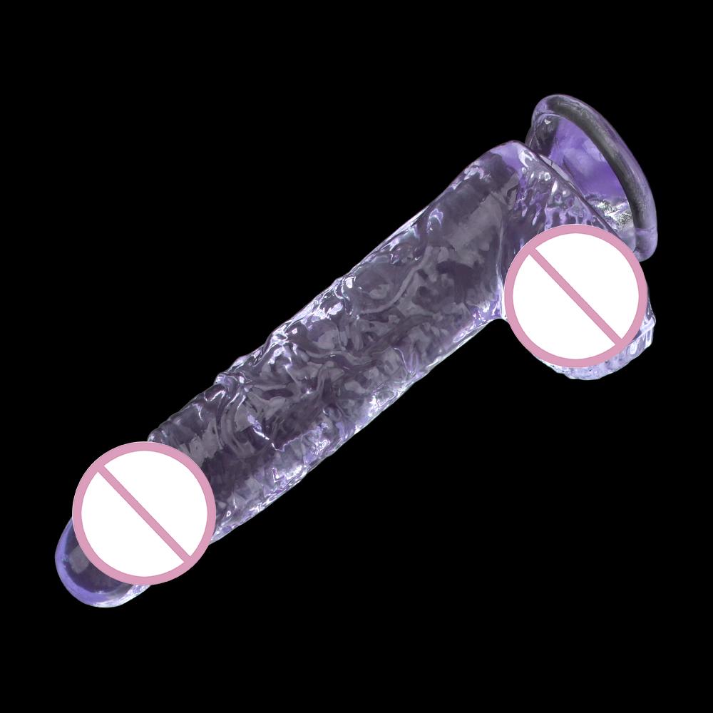 Adult Products Realistic Artificial Penis G-Spot Dildo Female Masturbation With Strong Suction Cup Sex Toys for Women