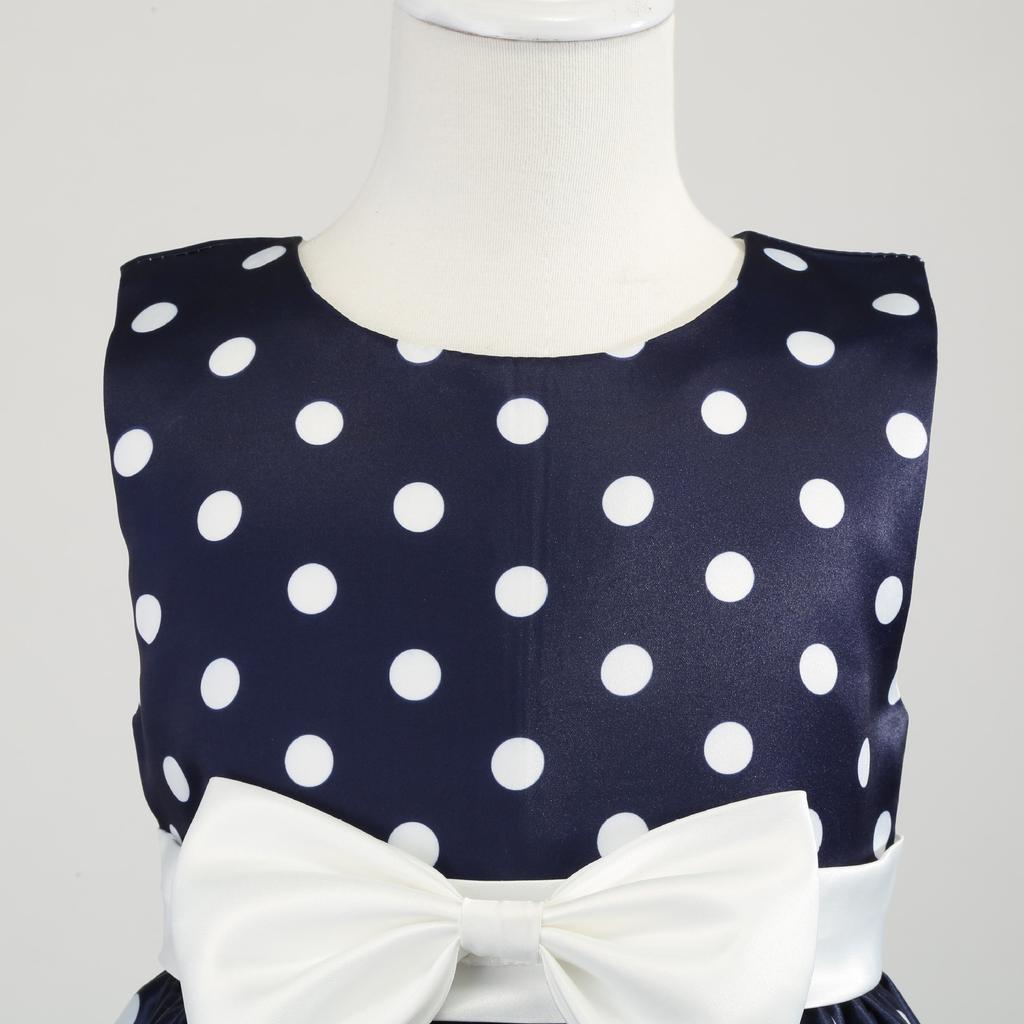 Girls Sequined Bowknot Dress Skirt Show Party Host Sparkling Kids Birthday Dress Elegant Soft Party Dress Ball Gown for Girls