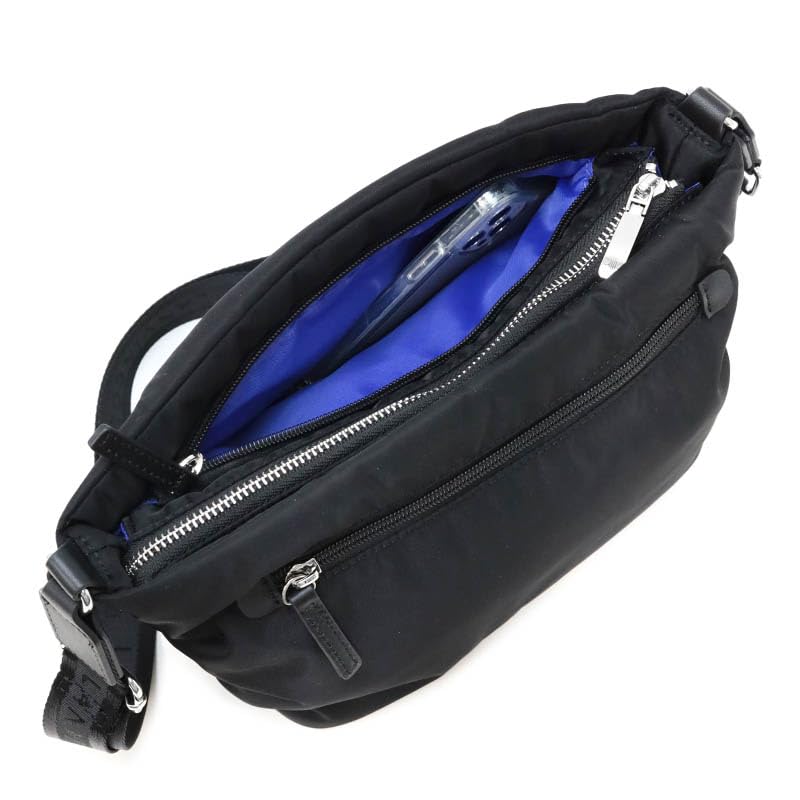 LANVIN COLLECTION Plie Bag Black Shoulder Bag 61-6030 Women's