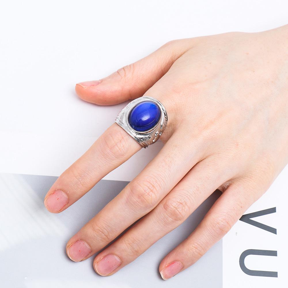 Party Gift For Women Girl Jewelry Temperature Control Luminous Mood Ring Color Change Rings