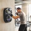 Music Boxing Machine, Electronic LED Boxing Machine with Dual Strike Zones Bluetooth Gloves 9 Speed