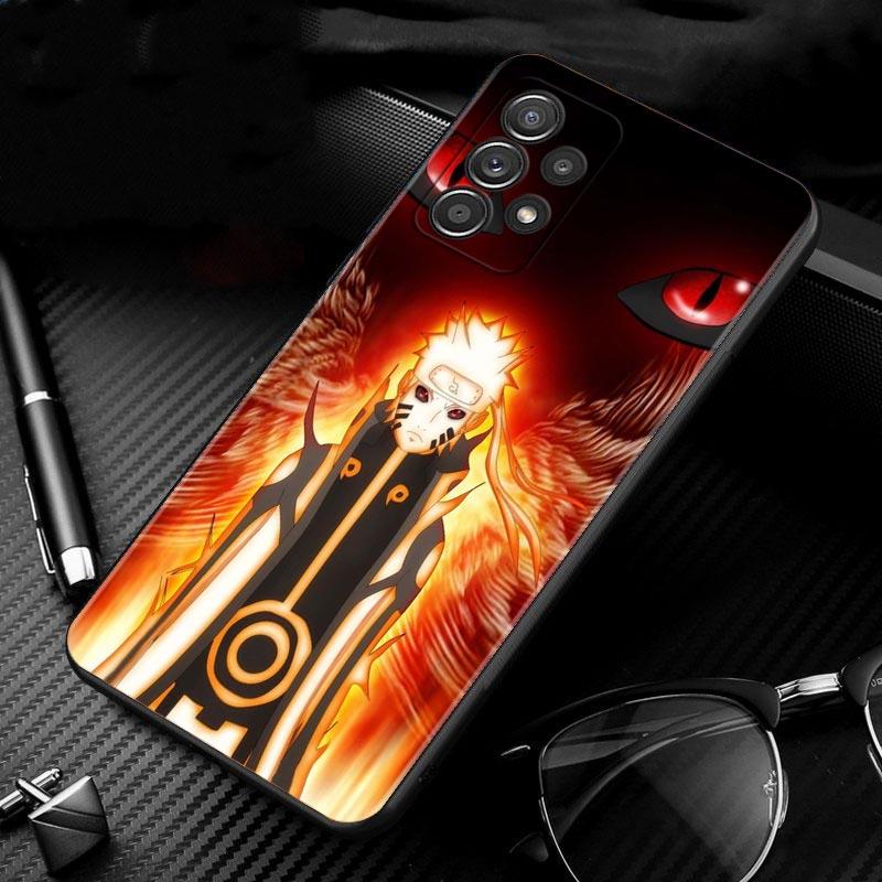Coque de téléphone dessin animé Naruto Fox Level, étui pour Samsung Galaxy A12 A 12 A52 A51 A71 A72 A11 A13 A02s A02 A32 A31 A21s A52s