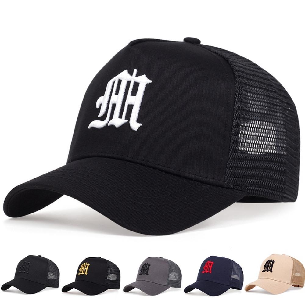 Mesh Summer Baseball Cap Hip Hop Trucker Cap Casual Sports Cap  Outdoor