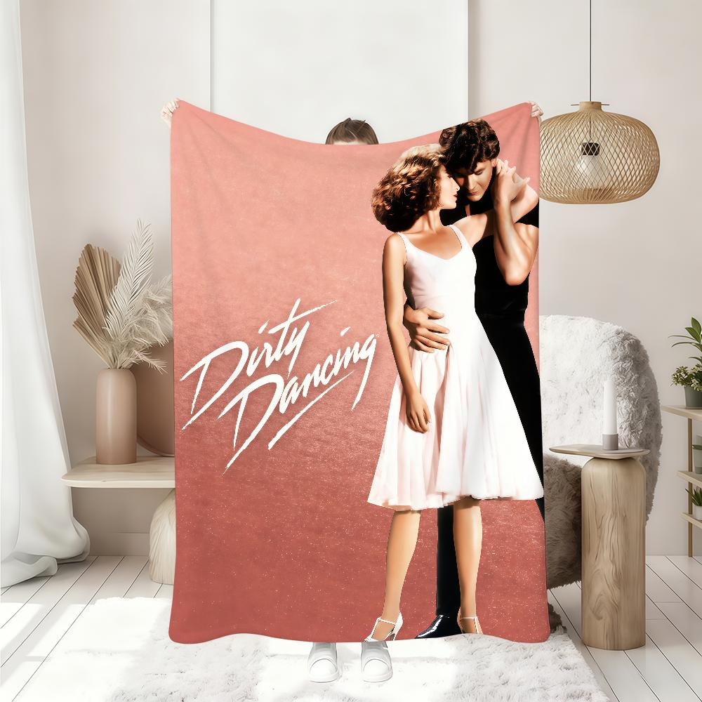Classic Film DDirty DDancing Blanket Soft Throw Blanket for Home Bedroom Bed Sofa Picnic Travel Office Rest Cover Blanket Gift