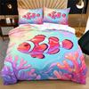 Rainbow Liquid Water Animal Print Duvet Cover Set Comforter Cover Bedding Set No Filler Vibrant Adult Bedroom Digital Decor
